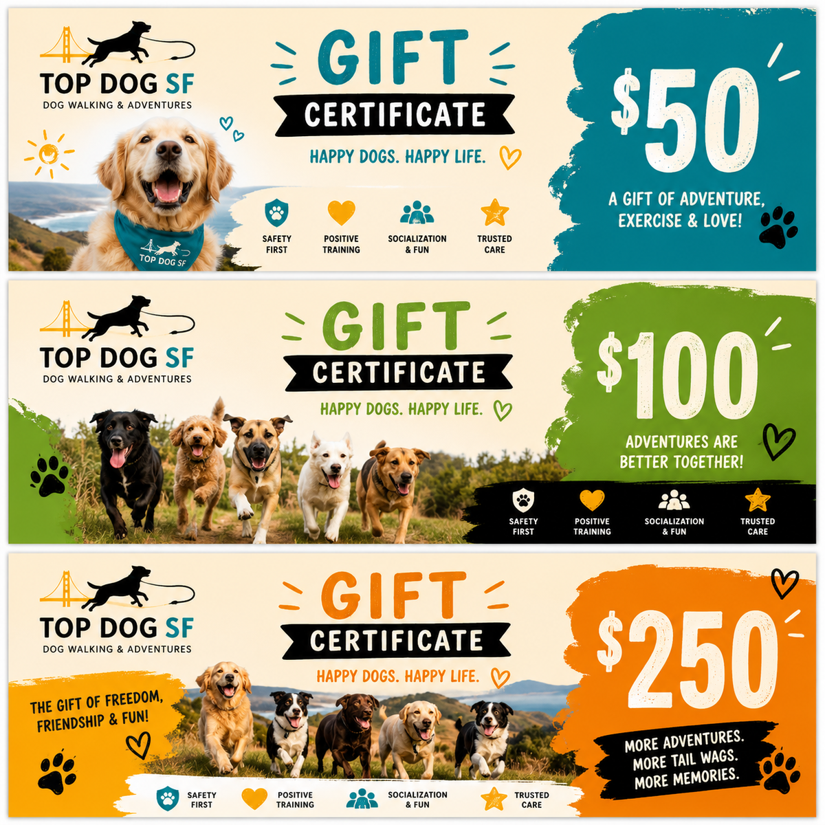 Top Dog SF Gift Certificate