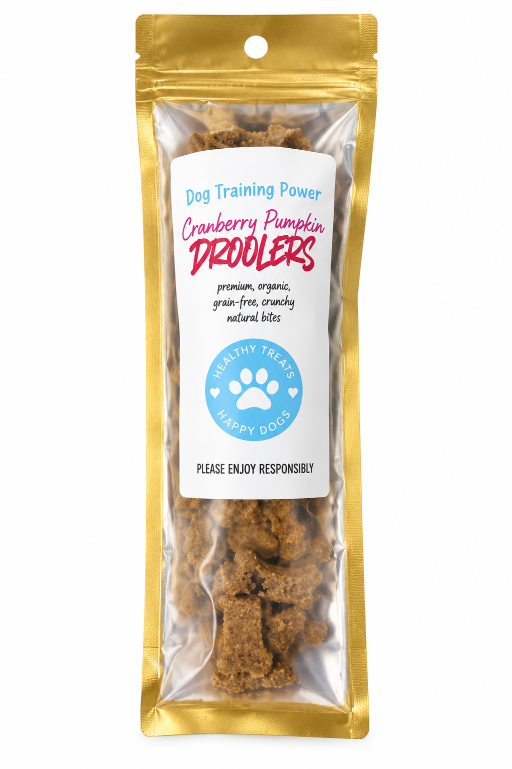 Paw Patch Pastries Cranberry Pumpkin Training Bites
