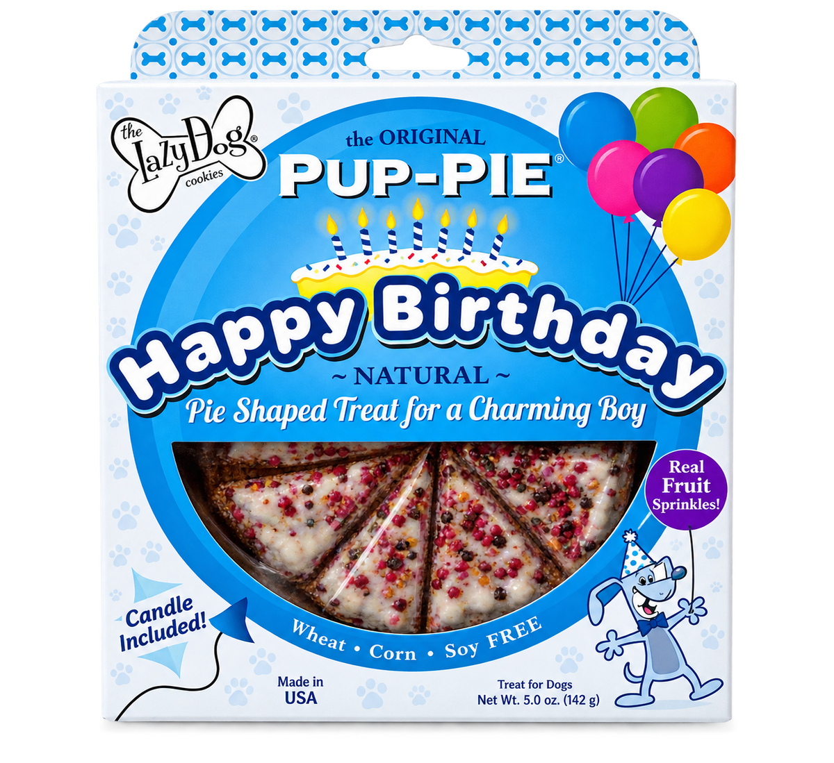 The Lazy Dog Blue Pup-Pie