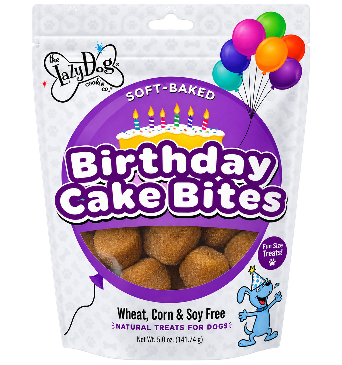 The Lazy Dog Birthday Cake Bites