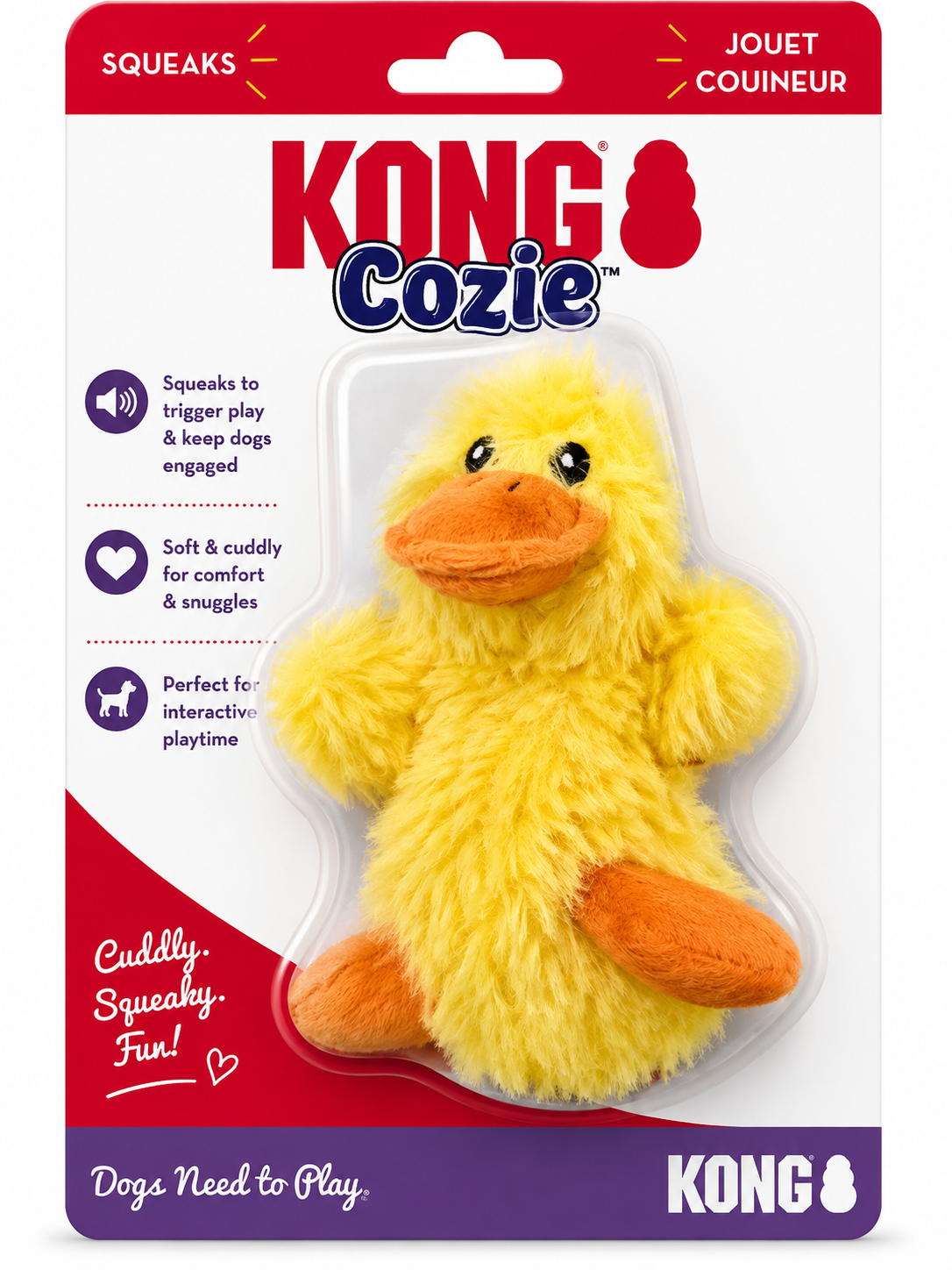 KONG Cozie Ducky