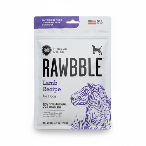 BIXBI Rawbble Freeze-Dried Dog Food 4.5 oz