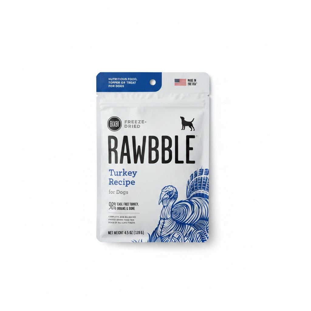 BIXBI Rawbble Freeze-Dried Dog Food 4.5 oz