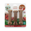 Nylabone Natural Healthy Edibles Roast Beef Flavor Chew Treats 3-pack 4.9 oz