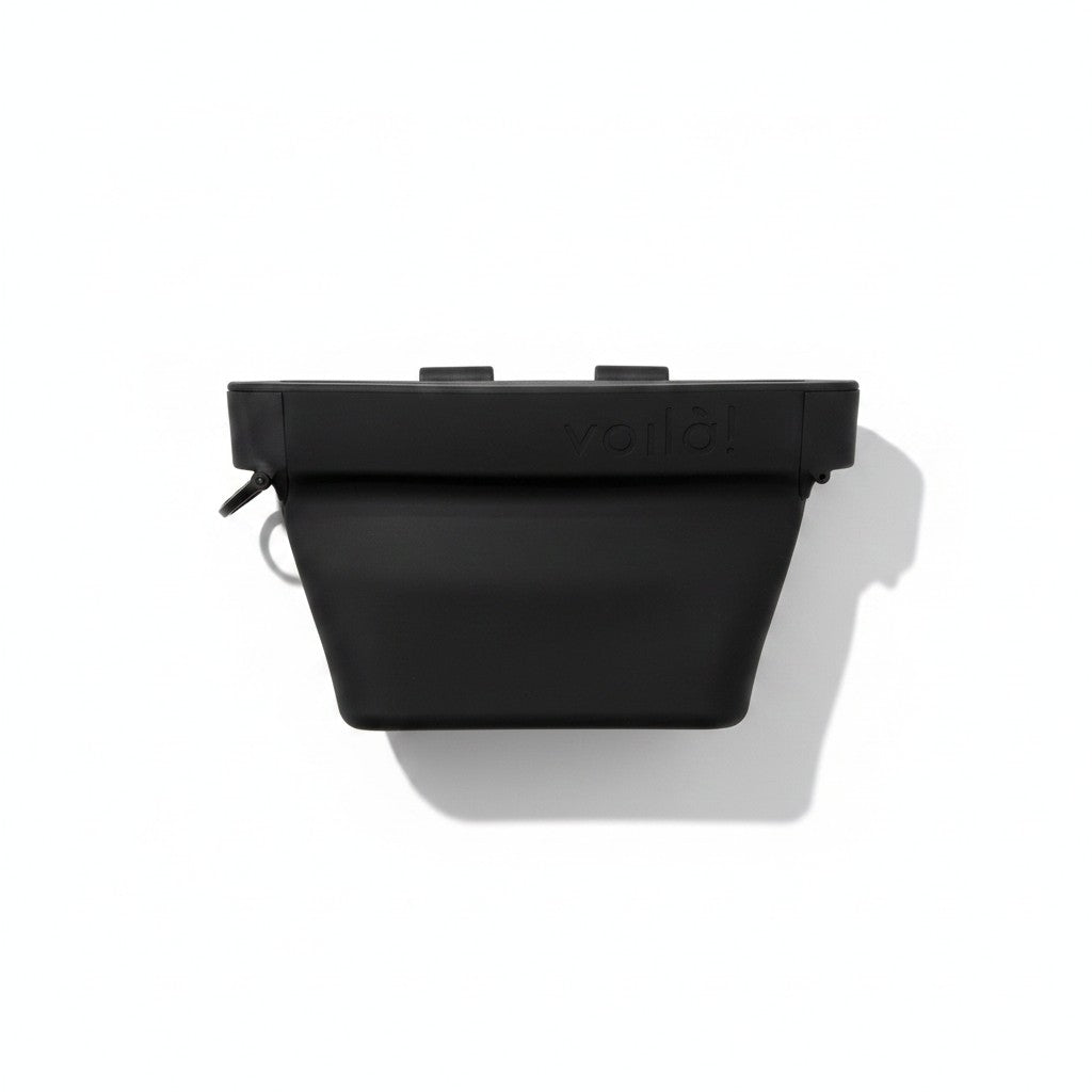 Mighty Paw Silicone Treat Pouch Black