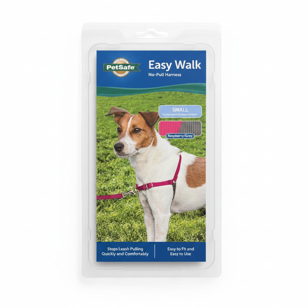PetSafe Easy Walk No-Pull Harness Small Raspberry Gray