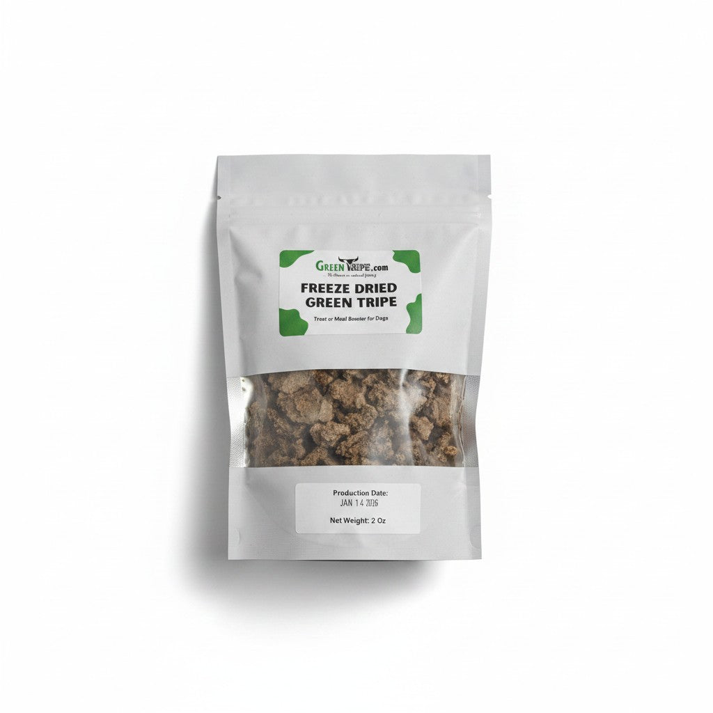 Green Tripe Dehydrated Bag