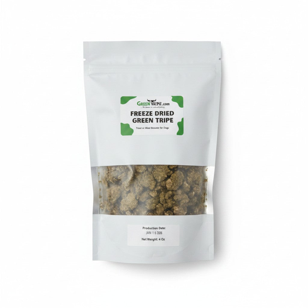 Green Tripe Dehydrated Bag